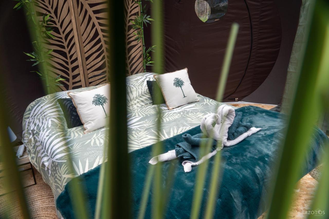 Logement Insolite "Bubble Jungle" Saint-Evarzec Bagian luar foto