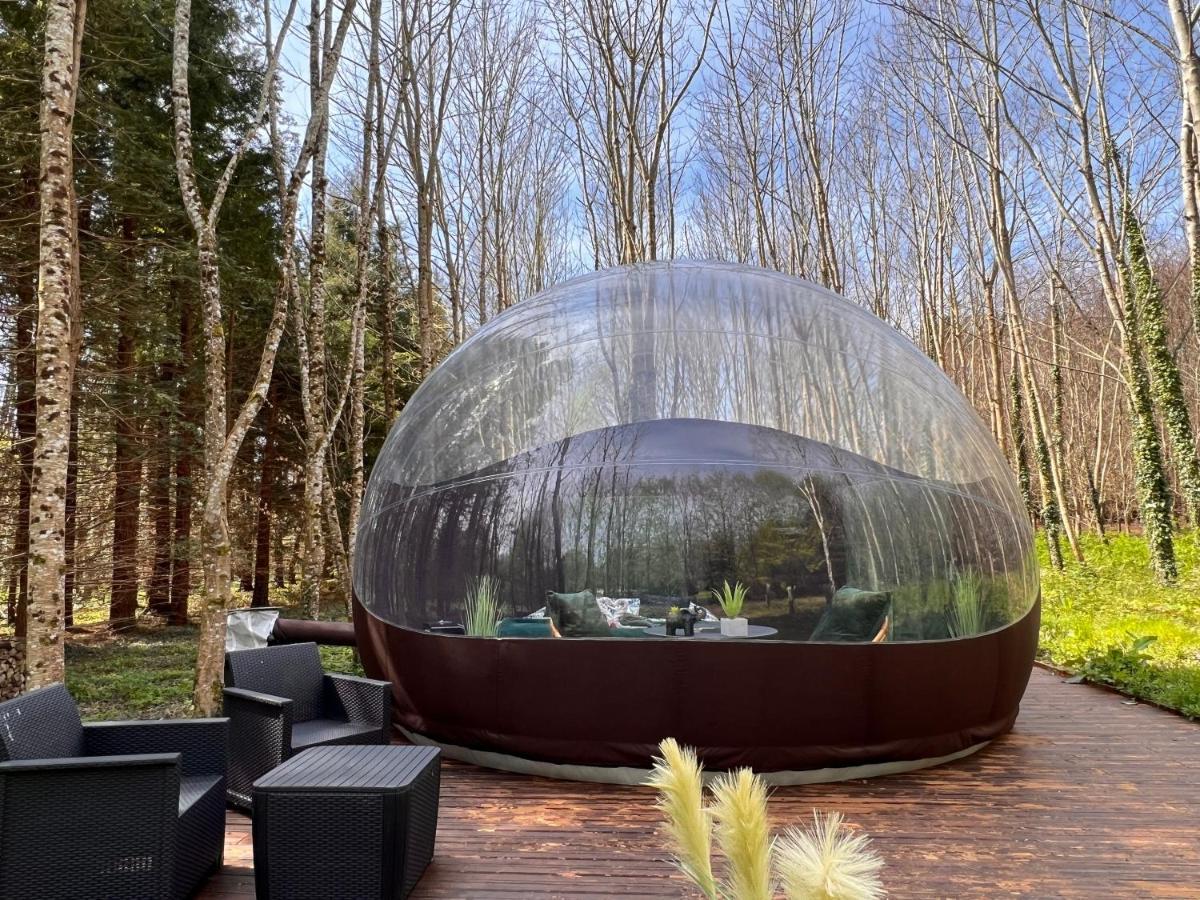 Logement Insolite "Bubble Jungle" Saint-Evarzec Bagian luar foto